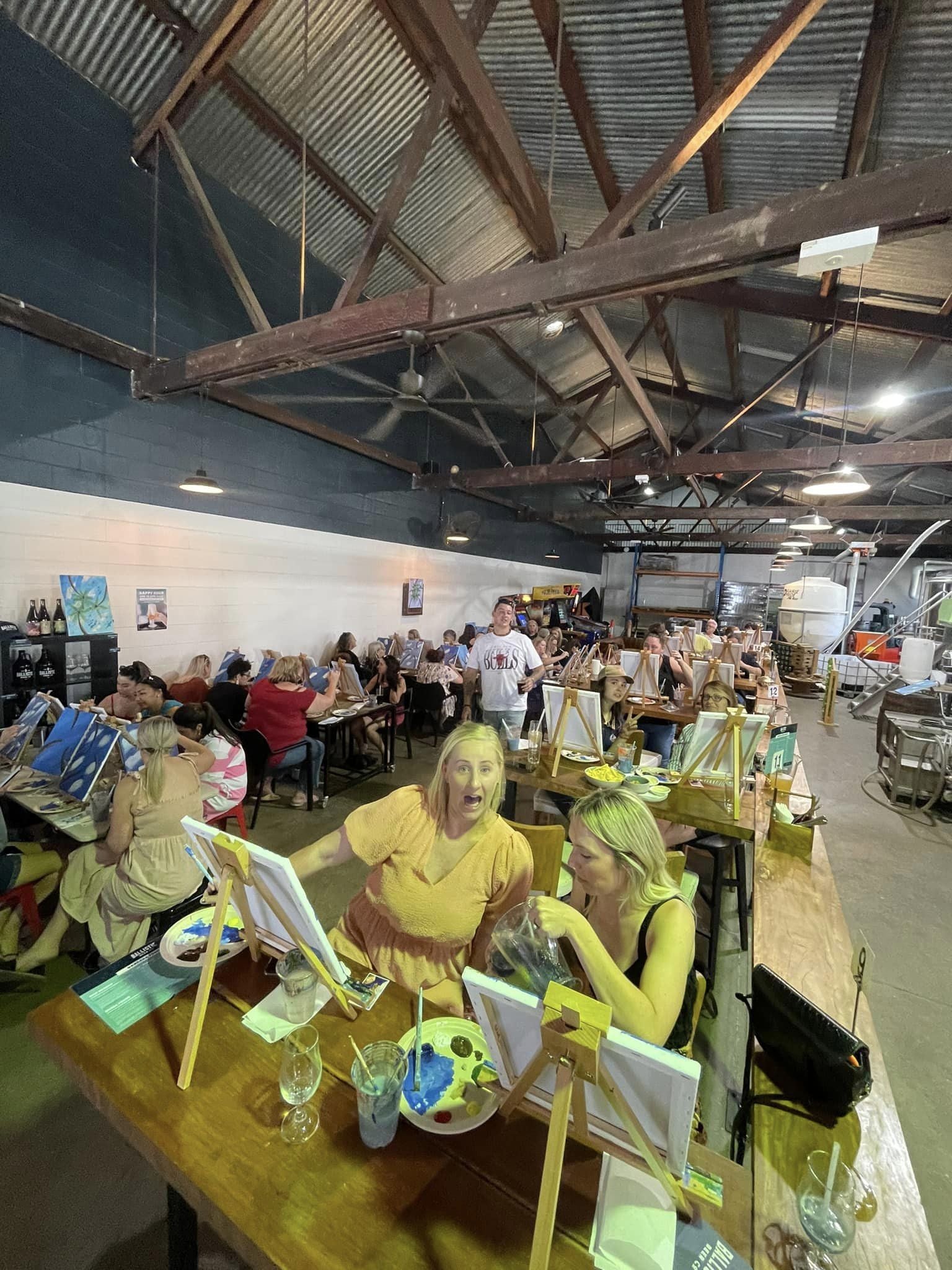 Bundaberg Paint and Sip Party Paint Juicy Paint and Sip