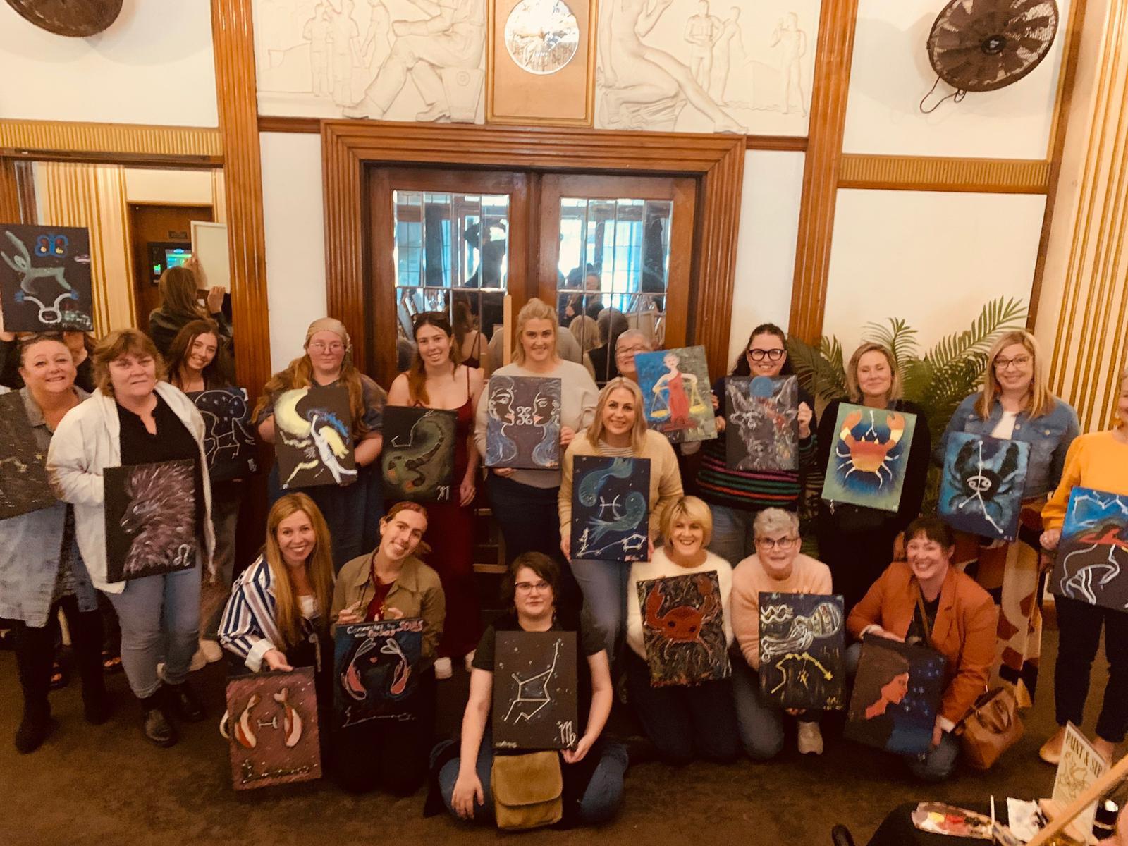 Newcastle Paint and Sip