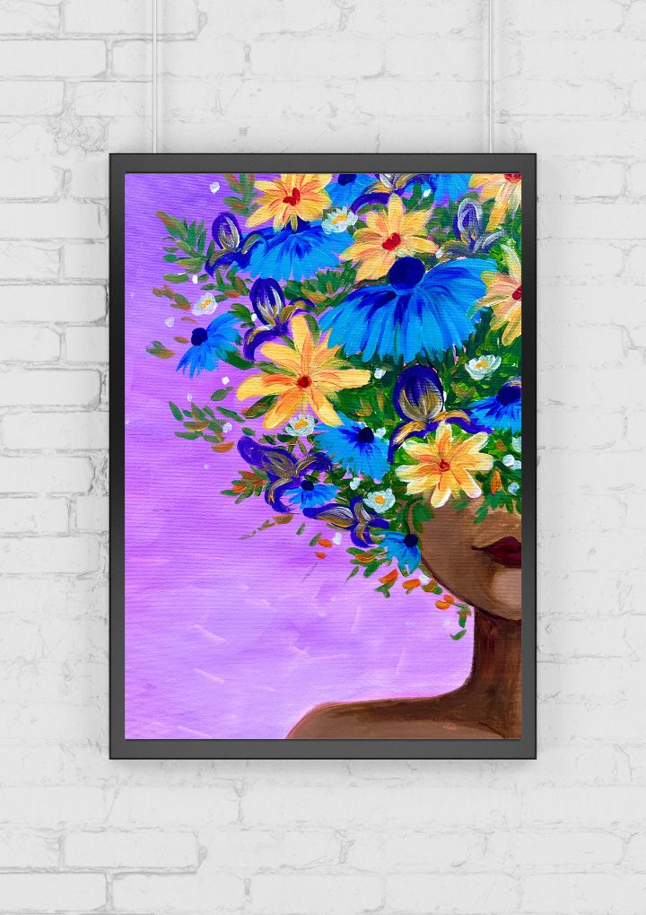 FLOWER CROWN - PAINT AND SIP 9TH MARCH - BURLEIGH HEADS 5PM-Paint Juicy - Paint and Sip-Paint Juicy - Paint and Sip