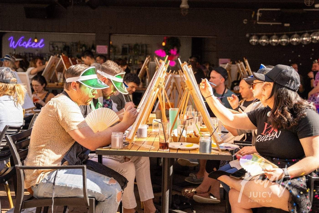 Paint Juicy Werks The Wickham, Brisbane-Paint Juicy - Paint and Sip