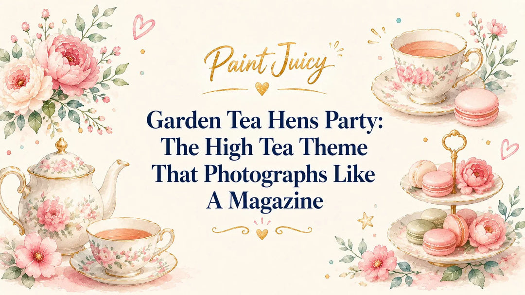 Garden Tea Hens Party: The High Tea Theme That Photographs Like A Magazine