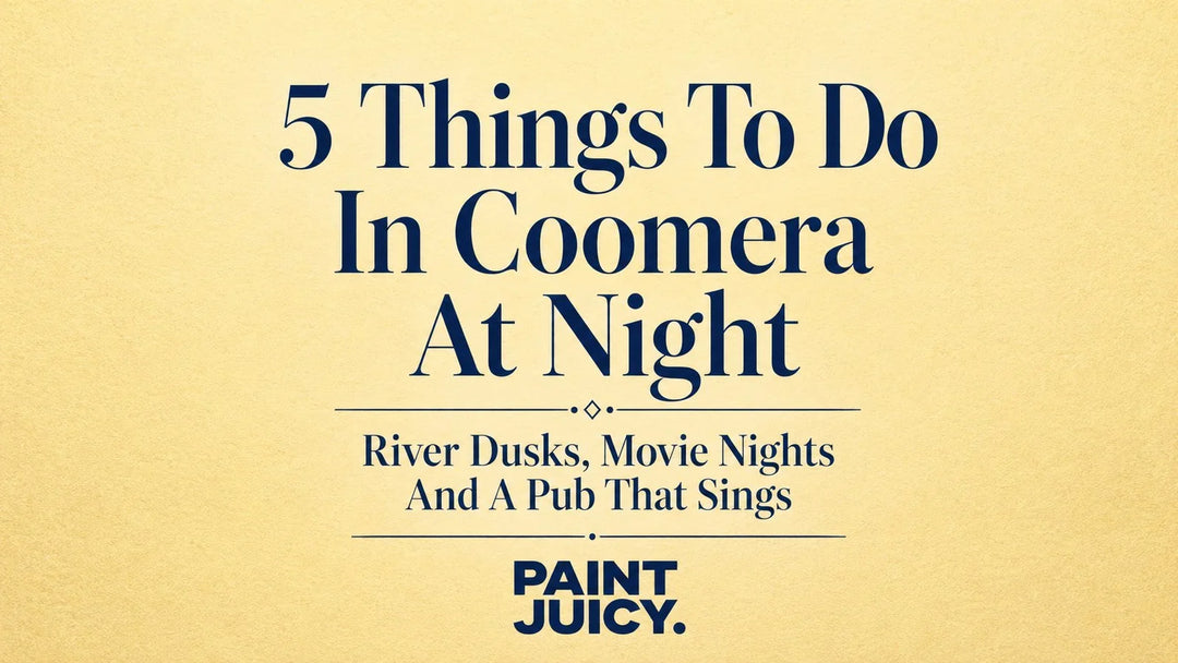 Paint Juicy guide, 5 Things To Do In Coomera At Night, Gold Coast: River Dusks, Movie Nights And A Pub That Sings