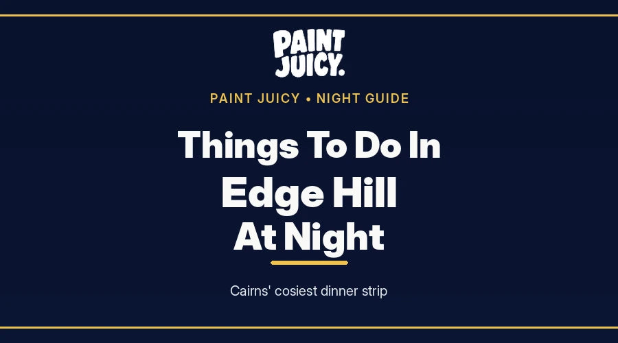 Things to do in Edge Hill at night, Paint Juicy night guide cover in navy and gold