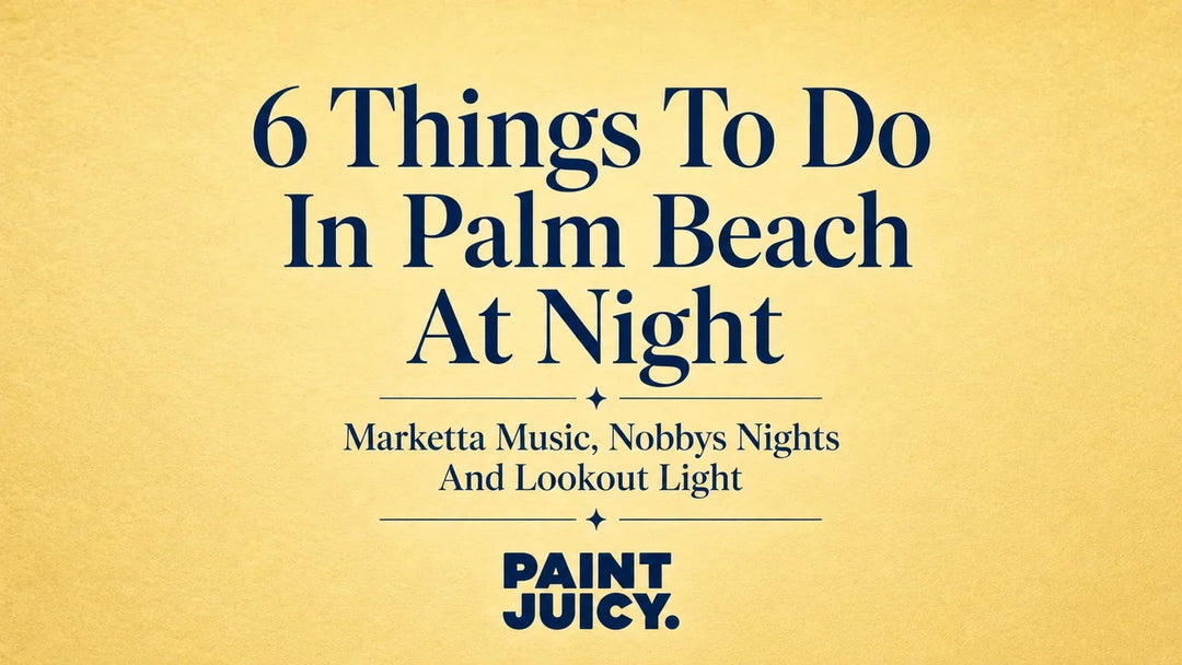 Paint Juicy guide, 6 Things To Do In Palm Beach At Night, Gold Coast: Marketta Music, Nobbys Nights And Lookout Light