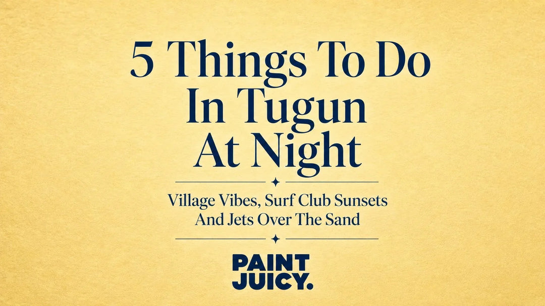 Paint Juicy guide, 5 Things To Do In Tugun At Night, Gold Coast: Village Vibes, Surf Club Sunsets And Jets Over The Sand