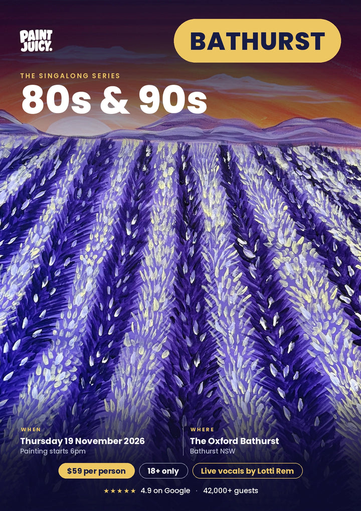 80s &amp; 90s Singalong paint and sip at The Oxford Bathurst, Bathurst NSW