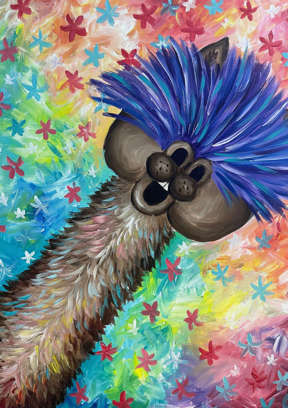Alpaca Painting 