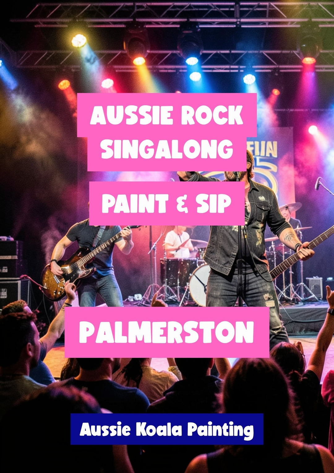 Aussie Rock paint and sip Palmerston