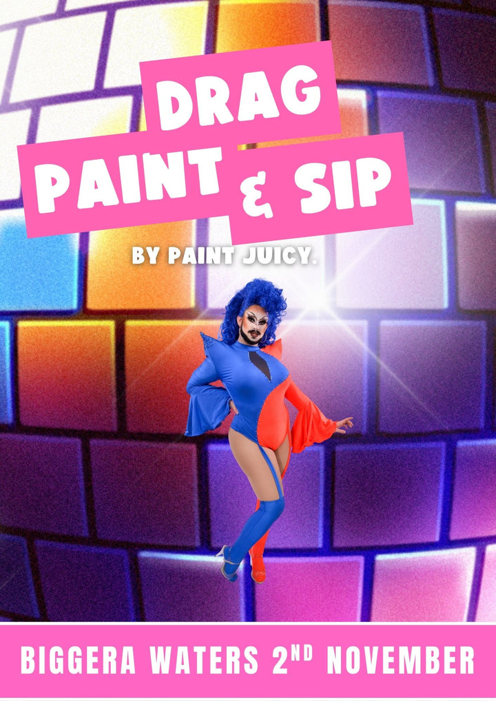 DRAG PAINT AND SIP BIGGERA WATERS GOLD COAST 2ND NOVEMBER
