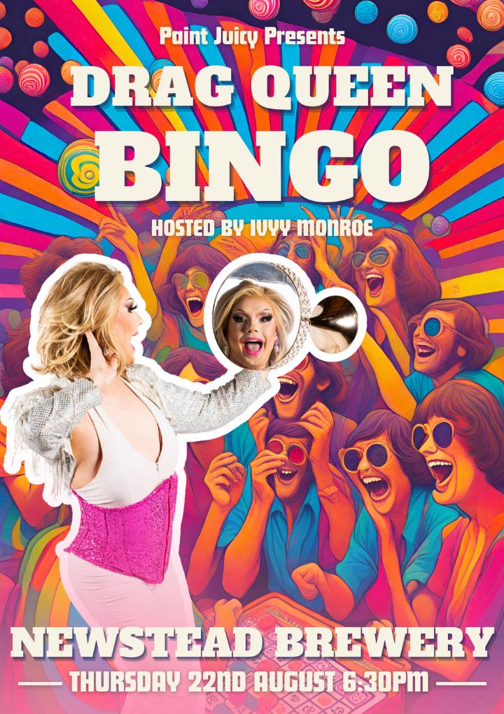 Drag Queen Bingo Brisbane A Great Night Out! Paint Juicy Paint