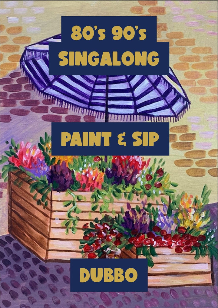 Dubbo Flower Cart paint and sip