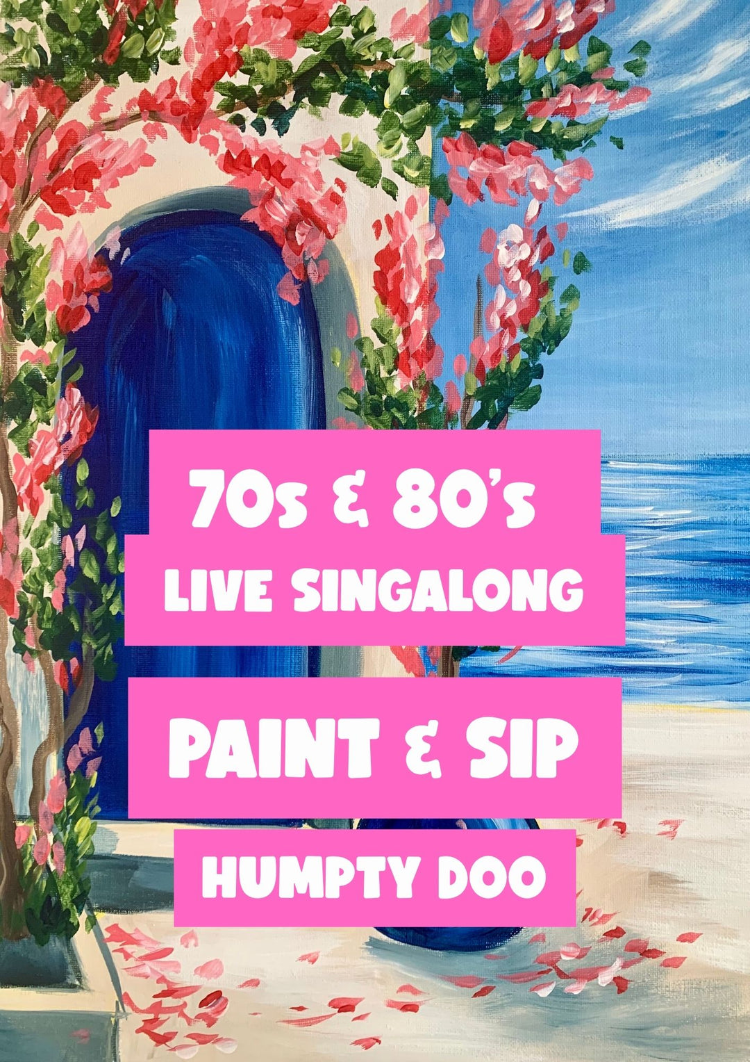 Humpty Doo paint and sip