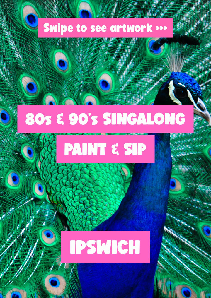 80s & 90s PAINT AND SIP 26TH FEBRUARY IPSWICH BRISBANE 6PM