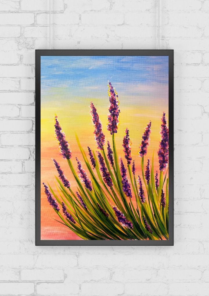 LAVENDER BREEZE - PAINT AND SIP 23RD MARCH - BURLEIGH HEADS 1PM-Paint Juicy - Paint and Sip-Paint Juicy - Paint and Sip