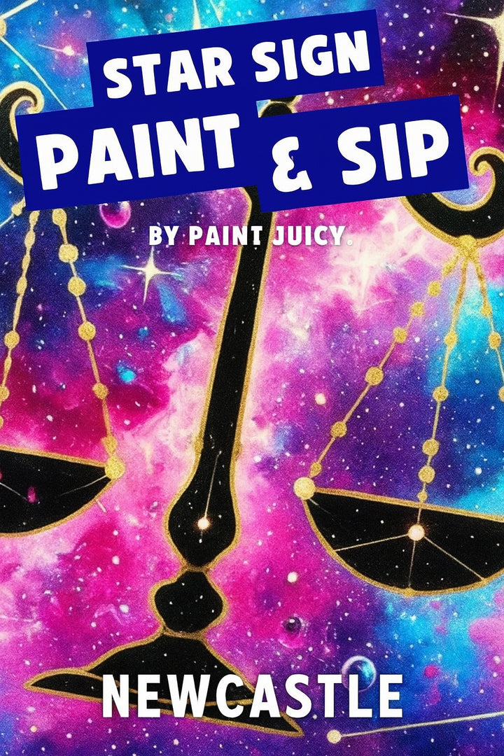 Star Sign Paint Sip Newcastle