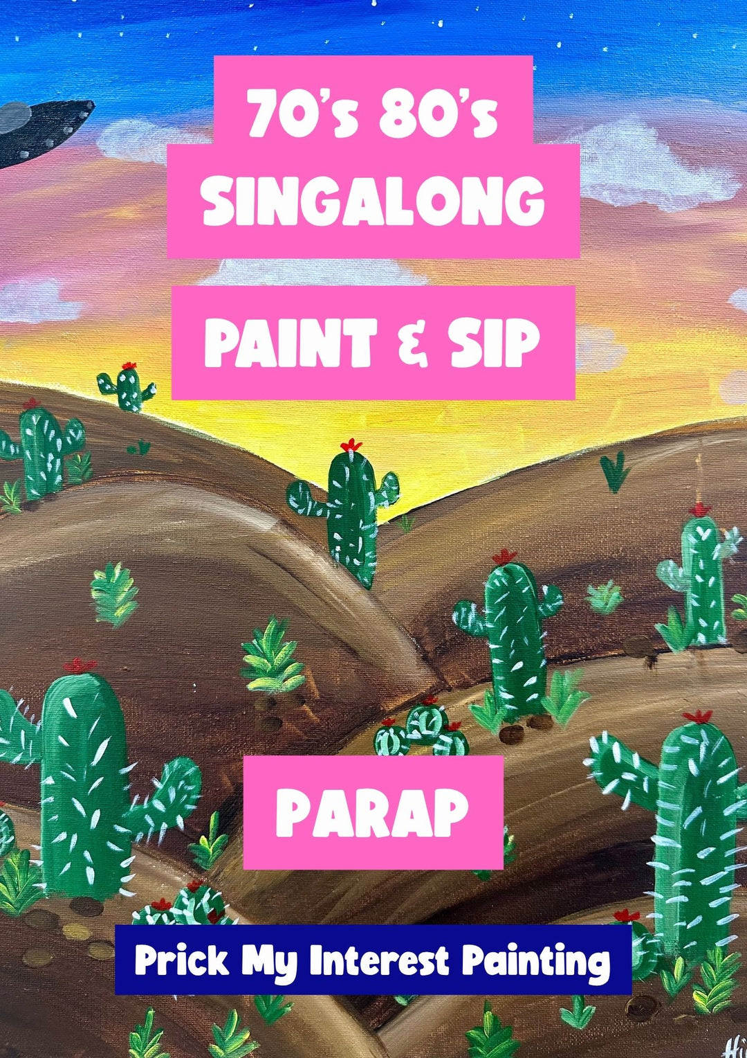 Parap paint and sip