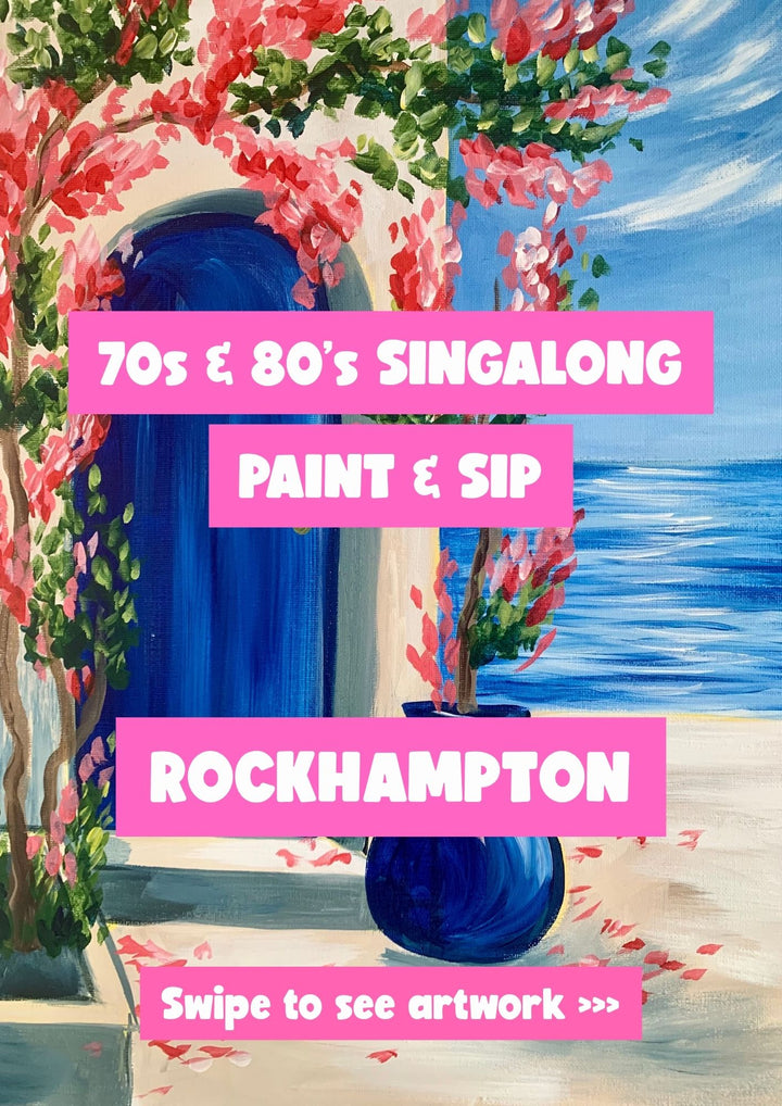 Rockhampton paint and sip