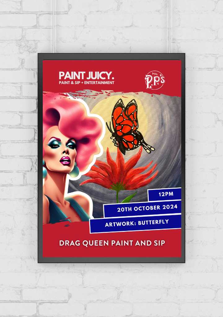 Paint and Sip Southport Paint Juicy