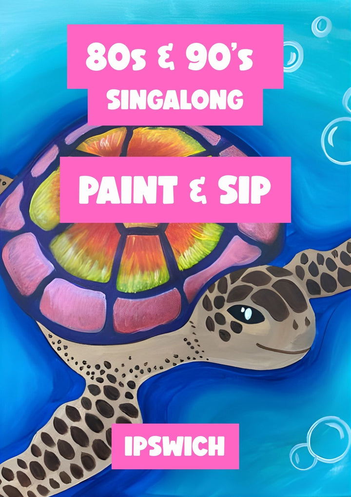 80s &amp; 90s PAINT AND SIP 6TH AUGUST IPSWICH BRISBANE 6PM